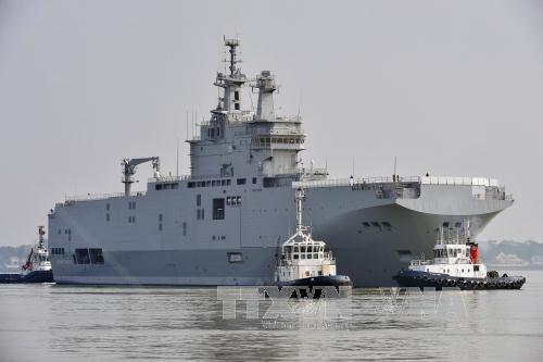 Trả tiền Nga xong, Pháp nói tàu Mistral đang “đắt khách” 